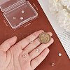Beebeecraft 8Pcs 925 Sterling Silver Ear Nuts STER-BBC0007-46-3