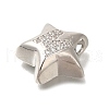 Rack Plating Brass Micro Pave Cubic Zirconia Pendants KK-I722-05P-M-2