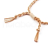 Adjustable Nylon Thread Braided Bead Bracelets BJEW-JB06058-01-3
