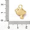 Brass Micro Pave Clear Cubic Zirconia Enamel Pendants KK-I276-26G-03-3