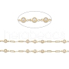 Handmade CCB Plastic Imitation Pearl Beaded Chains CHC-K011-25G-2