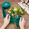 10 Yards Velvet Frayed Ribbon SRIB-WH0011-226C-3
