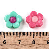 Opaque Acrylic Beads X-SACR-N018-13-3