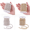 Brass Rhinestone Strass Chains CHC-BC0001-04-SS18-6