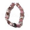 Natural Rhodonite Beads Strands G-C109-A03-01-3