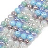 Electroplate Glass Beads Strands EGLA-G039-01A-02-1