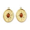 Natural Carnelian Pendants STAS-J401-VC676-1