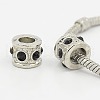 Alloy European Beads RB-H032-2