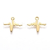 201 Stainless Steel Charms STAS-C017-02G-2