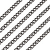 Oxidation Aluminum Curb Chains CHA-TA0001-11-3
