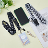  2Pcs 2 Colors Adjustable Mobile Phone Lanyard AJEW-NB0005-91-6
