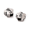 304 Stainless Steel European Beads STAS-S147-02C-2
