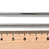 2MM 304 Stainless Steel Snake Chain Necklaces for Women Men STAS-V011-04D-P-5
