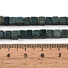 Natural Shoushan Jade Beads Strands G-T140-48B-5