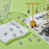 DICOSMETIC 80Pcs Tibetan Style Pendants FIND-DC0005-65-5