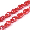 Handmade Porcelain Beads Strands PORC-I028-01D-1