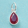 925 Sterling Silver Birthstone Charms STER-G035-01B-01-1