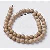 Natural Wood Beads Strands X-WOOD-J001-02-10mm-4