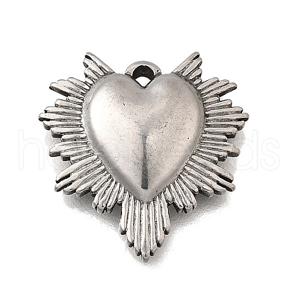 304 Stainless Steel Pendants STAS-H477-04B-P-1