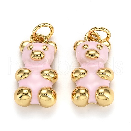 Real 18K Gold Plated Brass Pendants KK-L206-001B-G-1