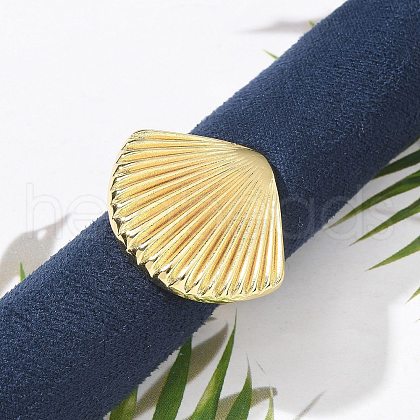 Brass Cuff Finger Rings for Women RJEW-U033-09G-01-1