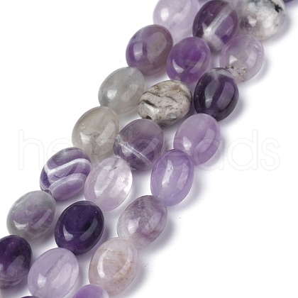 Natural Amethyst Beads Strands G-Z006-A16-1