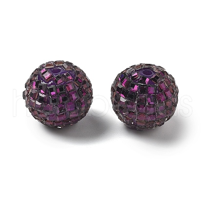 Oapque Acrylic Beads OACR-D307-01G-20mm-1