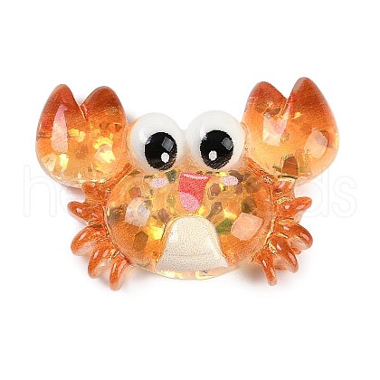 Marine Organism Theme Resin Cabochons RESI-R454-01E-1