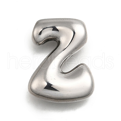304 Stainless Steel Pendants STAS-S166-02P-26-1