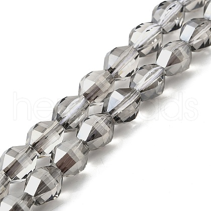 Electroplate Glass Beads Strands EGLA-L045-H-PL01-1
