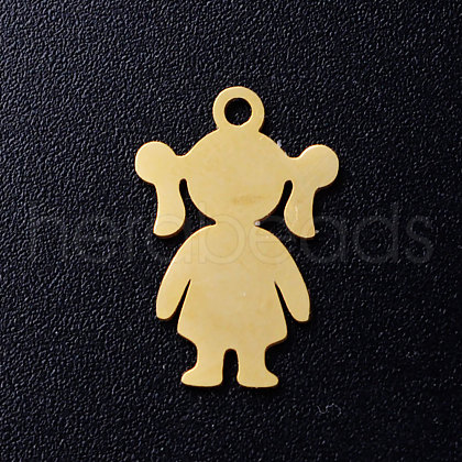 201 Stainless Steel Pendants STAS-Q201-JN328-2-1