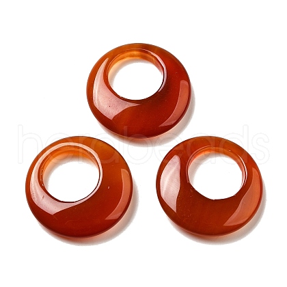 Natural Carnelian(Dyed & Heated) Pendants G-Q018-04A-1