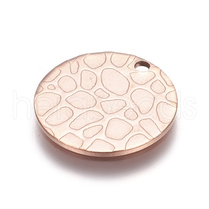Ion Plating(IP) Stainless Steel Pendants STAS-I098-03-RG-1