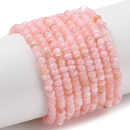 Natural Freshwater Shell Beads Strands SHEL-P017-01A-09-1