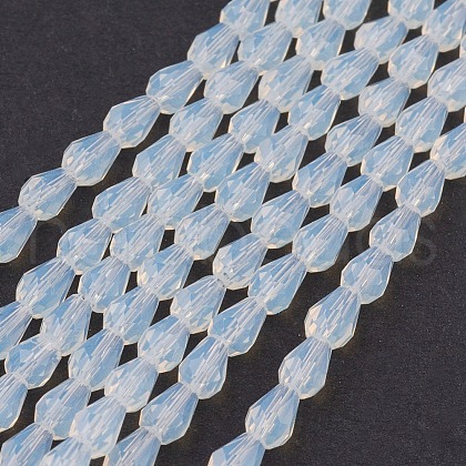 Imitation Opalite Glass Beads Strands GLAA-A036-A10-1
