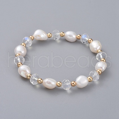 Mother's Day Jewellery Stretch Bracelets BJEW-JB04926-1