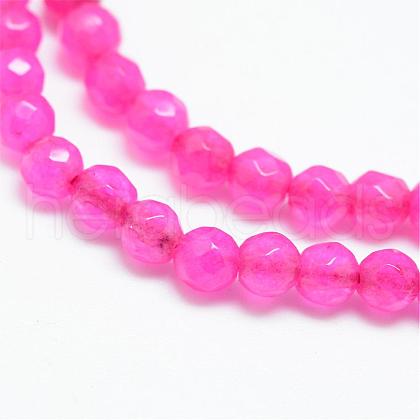 Natural Agate Bead Strands G-R344-3mm-34-1