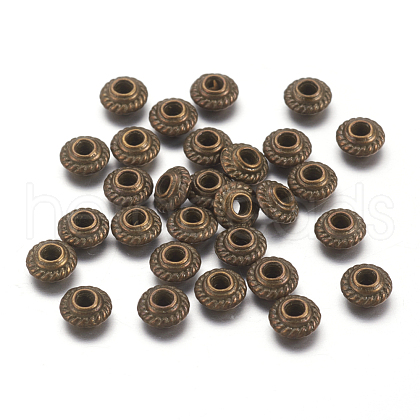 Tibetan Style Spacer Beads MLF0149Y-NF-1