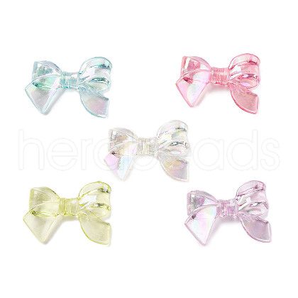 UV Plating Transparent Resin Cabochons RESI-R455-02A-1