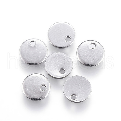 Tarnish Resistant 304 Stainless Steel Charms STAS-G124-27P-4mm-1