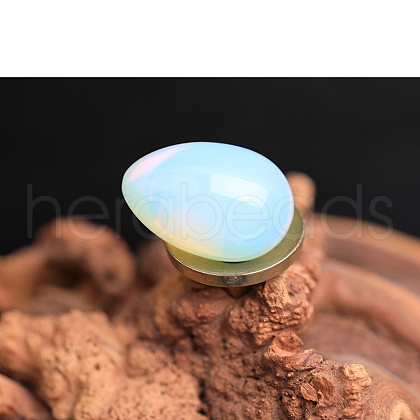 Opalite Egg Figurines Statues for Home Office Desktop Decoration PW-WG1DC51-07-1
