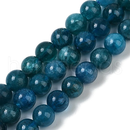 Natural Apatite Beads Strands G-D856-01-6mm-03-1