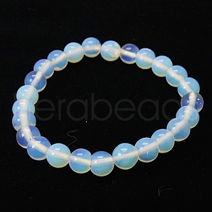 Opalite Stretch Bracelets BJEW-G073-9-1