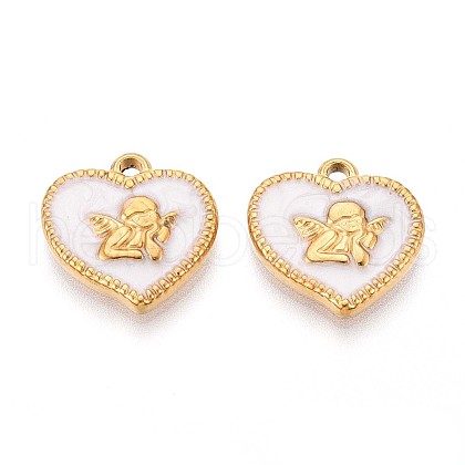 304 Stainless Steel Pendants STAS-N111-03G-1