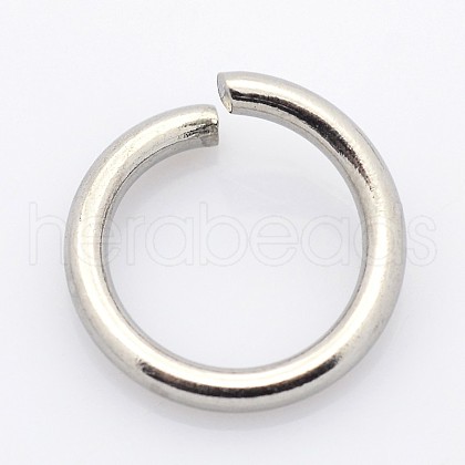 Tarnish Resistant 304 Stainless Steel Open Jump Rings STAS-E066-03-3.5mm-1