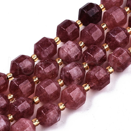 Natural Dolomite Beads Strands G-T131-85B-06-1