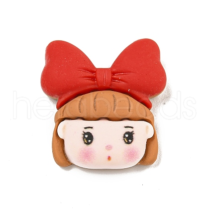 Christmas Theme Opaque Resin Decoden Cabochons CRES-B022-06G-1