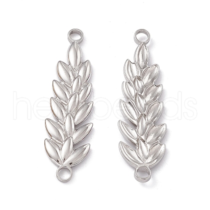 Non-Tarnish 304 Stainless Steel Connector Charms STAS-B031-40P-1