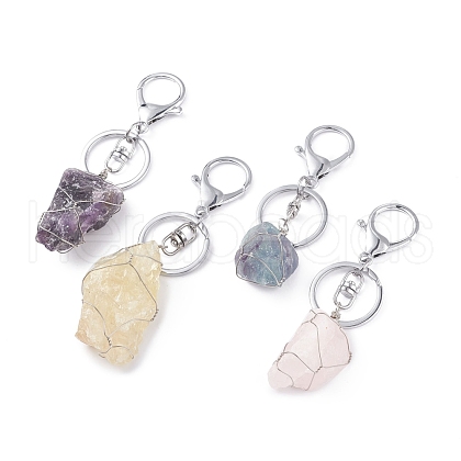 Natural Stone Keychain KEYC-JKC00301-1