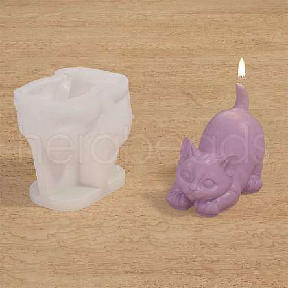 Cat Shape DIY Candle Silicone Molds PW-WG8E3F9-04-1